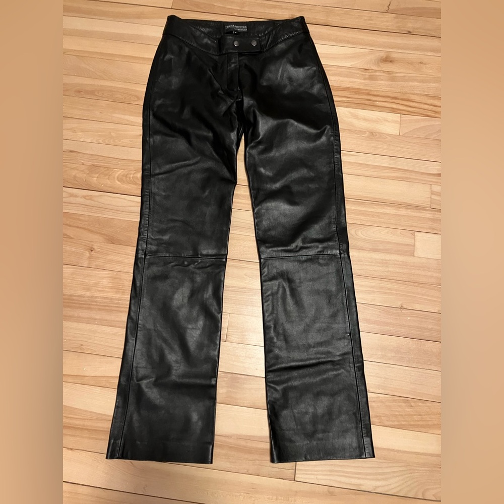 RUDSAK Black Genuine Leather Pants - Like New!!